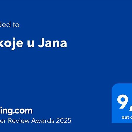 Pokoje U Jana 卡齐米日-多尔尼 外观 照片